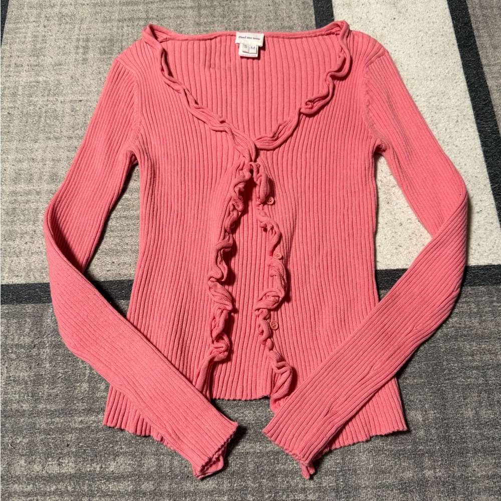 Free People Find Me Now Charlie Ruffled Top
